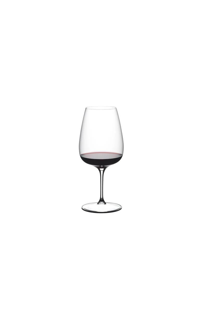 Riedel Grape@ Cebernet/Merlot/Cocktails Red Wine Glass, Set of 2, 29.25 ounce, Alternate, color, Clear