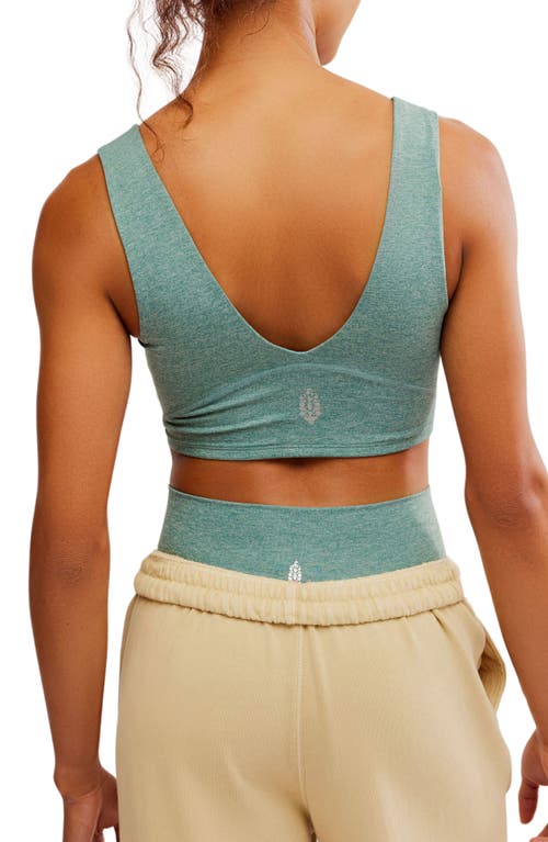 Free People Never Better Heather Crop Top