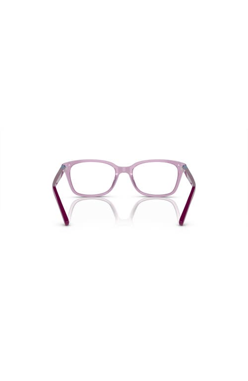 Vogue Eyewear 47mm Square Optical Glasses In Pink