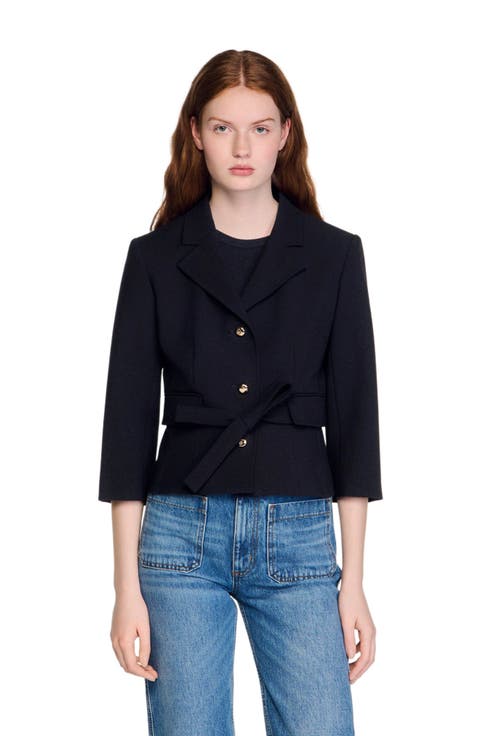 Short tailored jacket