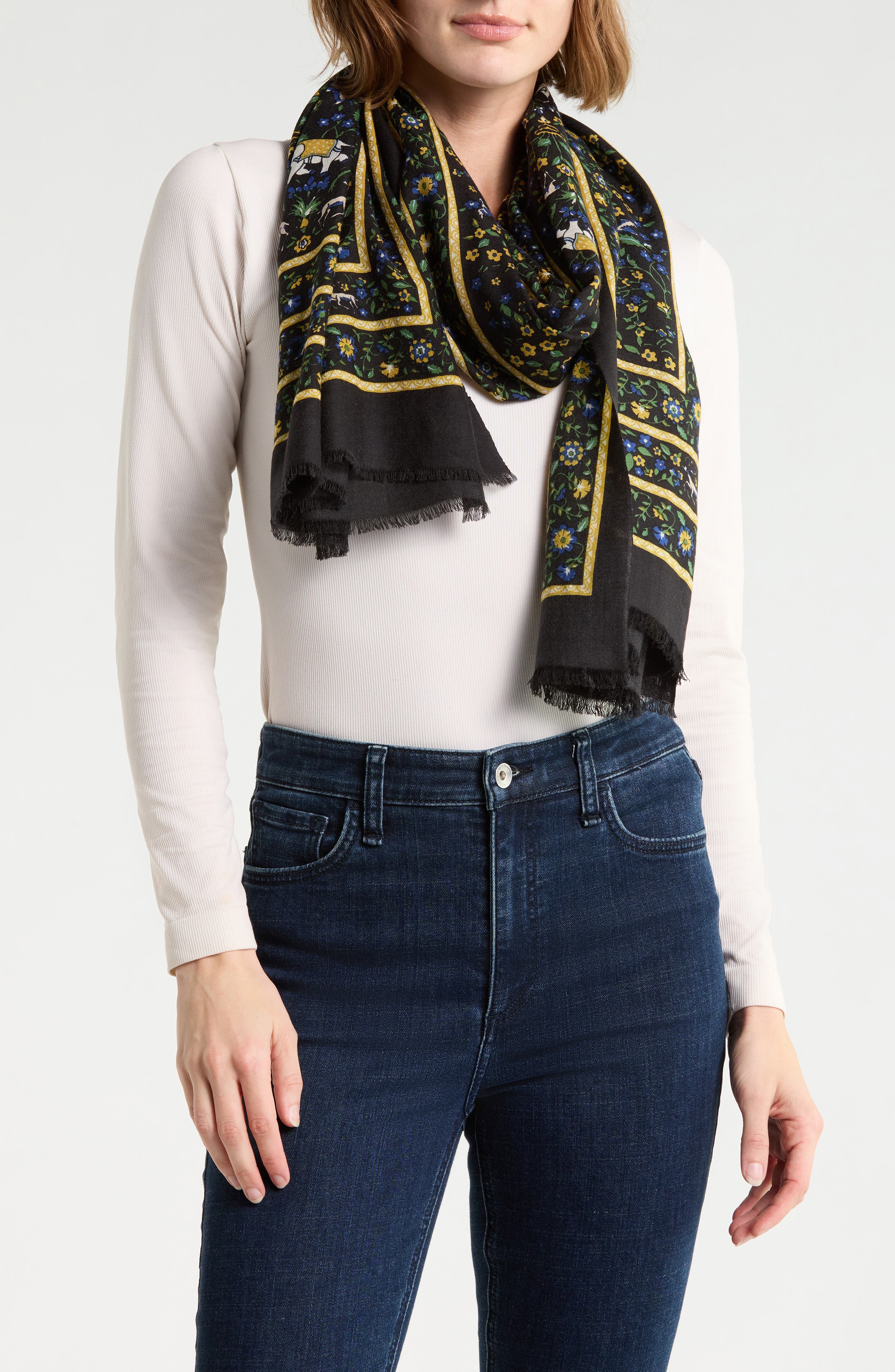 Reed Wool Scarf