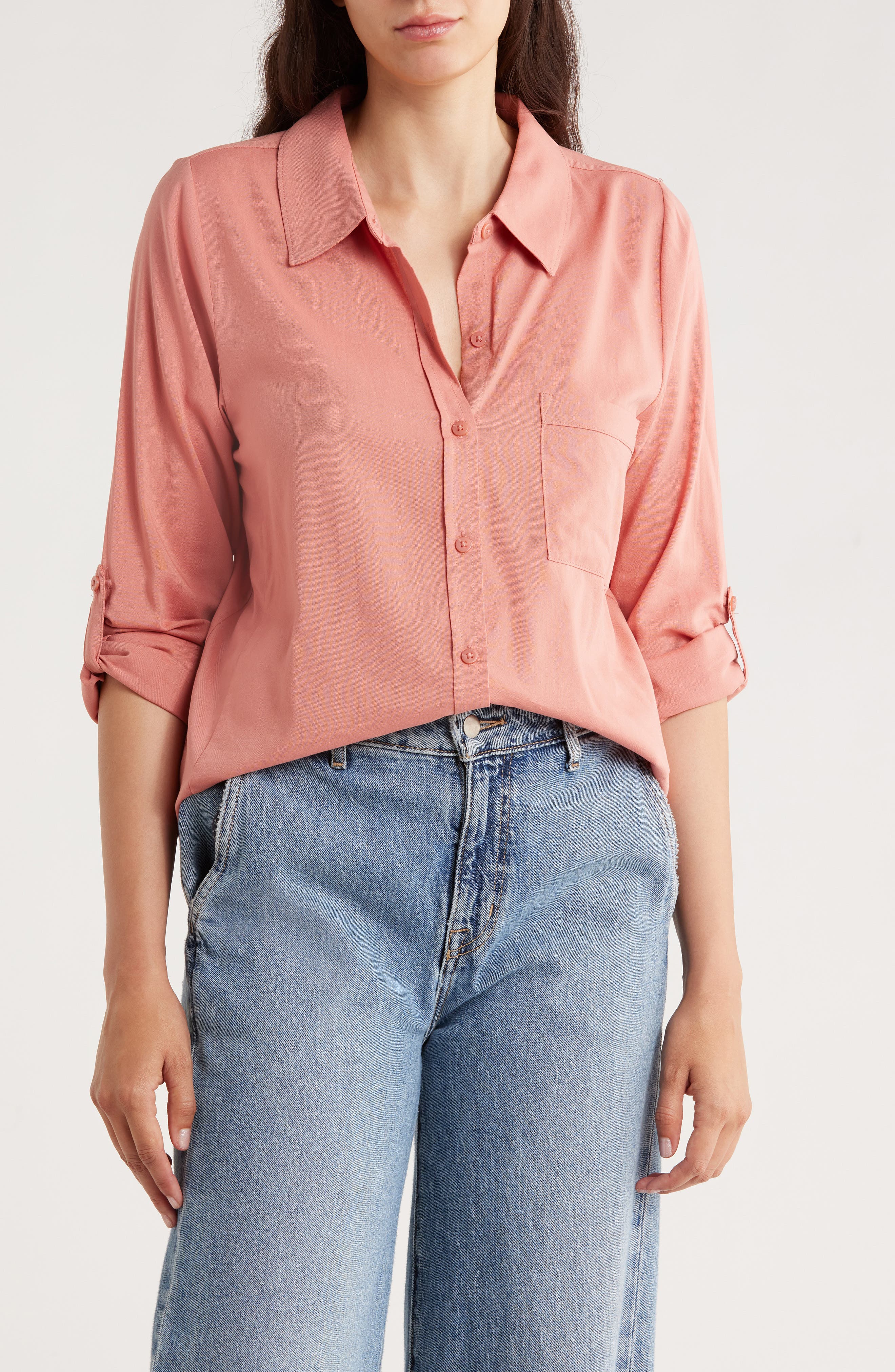 Long Sleeve Button-Up Shirt