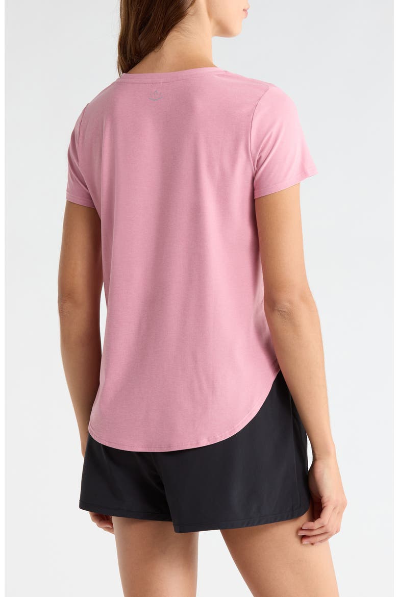 On the Down Low T-Shirt, Alternate, color, BALLET PINK HEATHER