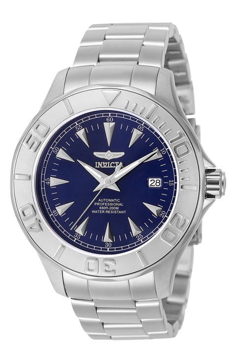 Signature Automatic Bracelet Watch, 47mm