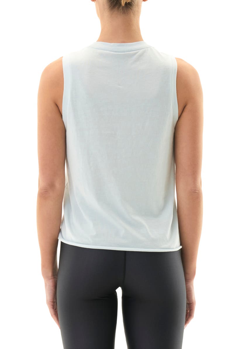 P.E Nation Shuffle Organic Cotton Logo Tank, Alternate, color, 