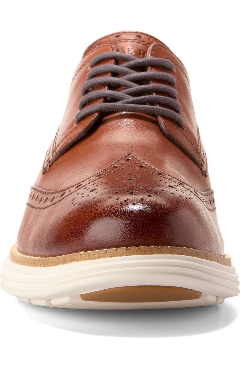 Cole Haan OrignalGrand Remastered Wingtip Derby, Alternate, color, Woodbury/ Ivory