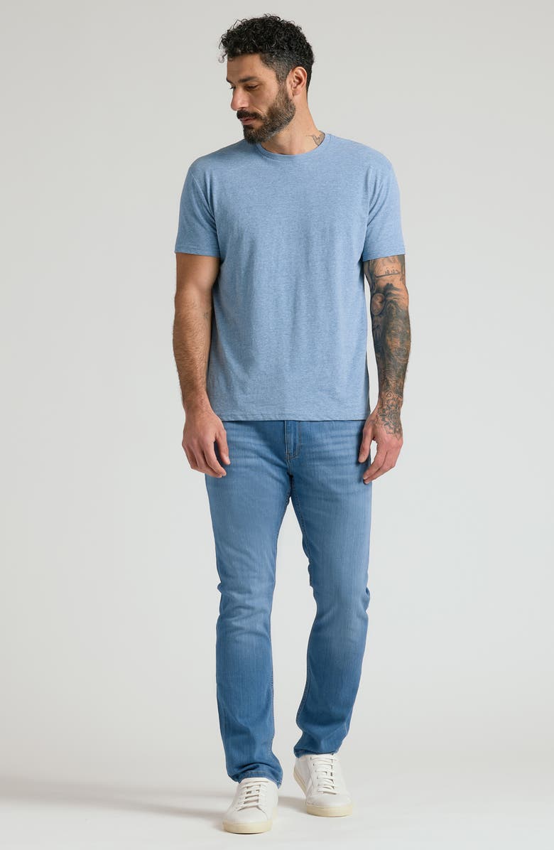 True Classic Straight Fit Comfort Jeans, Alternate, color, Medium Indigo Wash