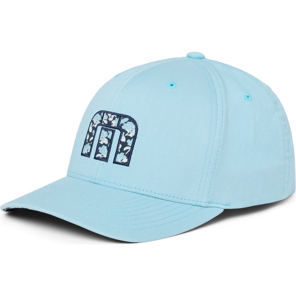 Travismathew Packing List Snapback Baseball Cap In Blue
