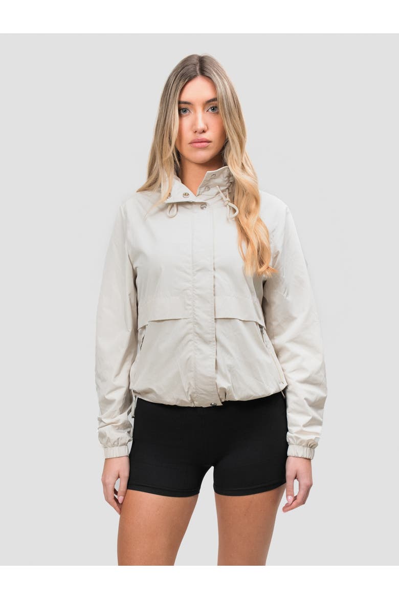 Atlas Lightweight Windbreaker Jacket, Main, color, Cream