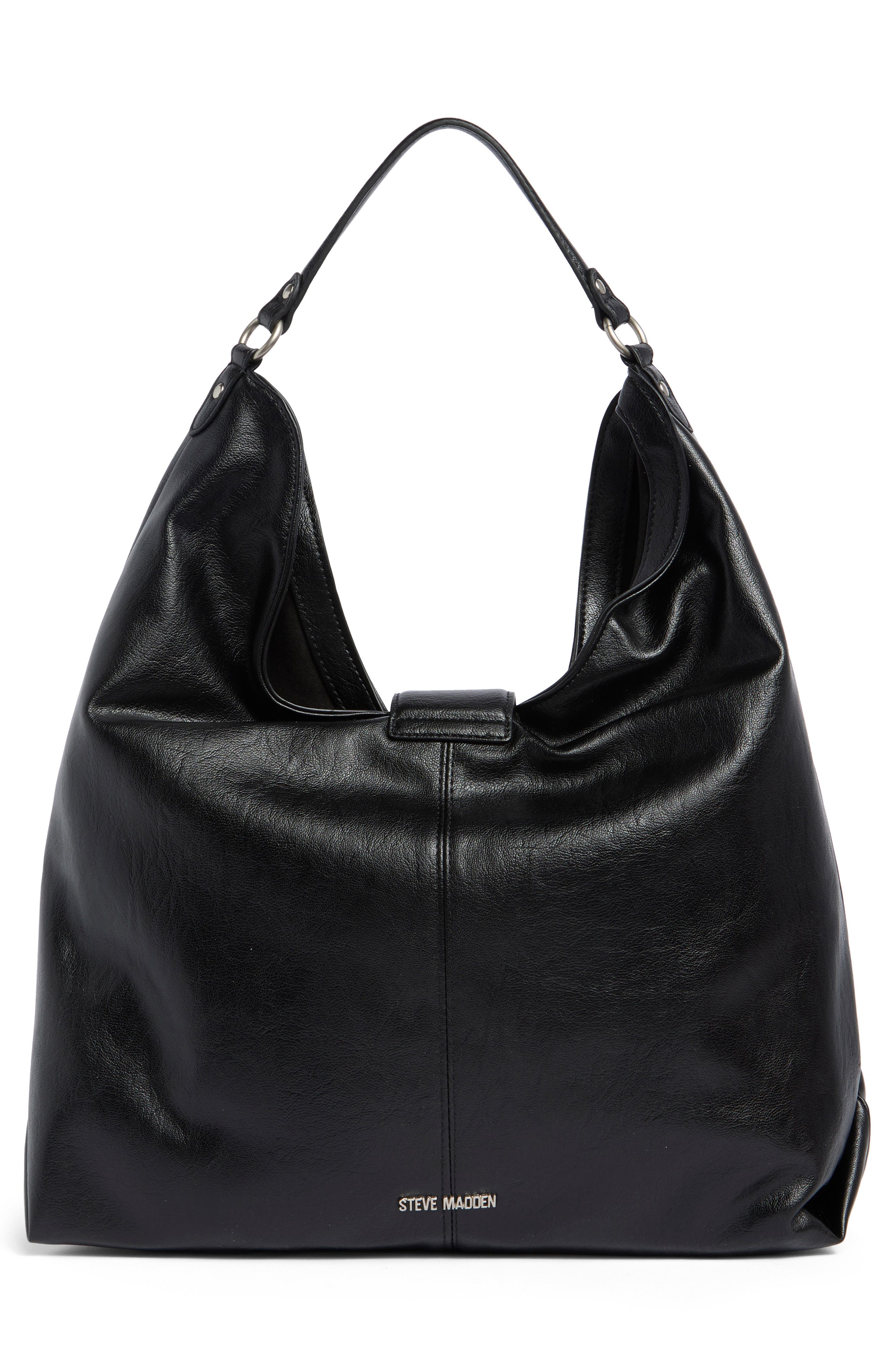Steve Madden Bcora Hobo Bag, Alternate, color, Black
