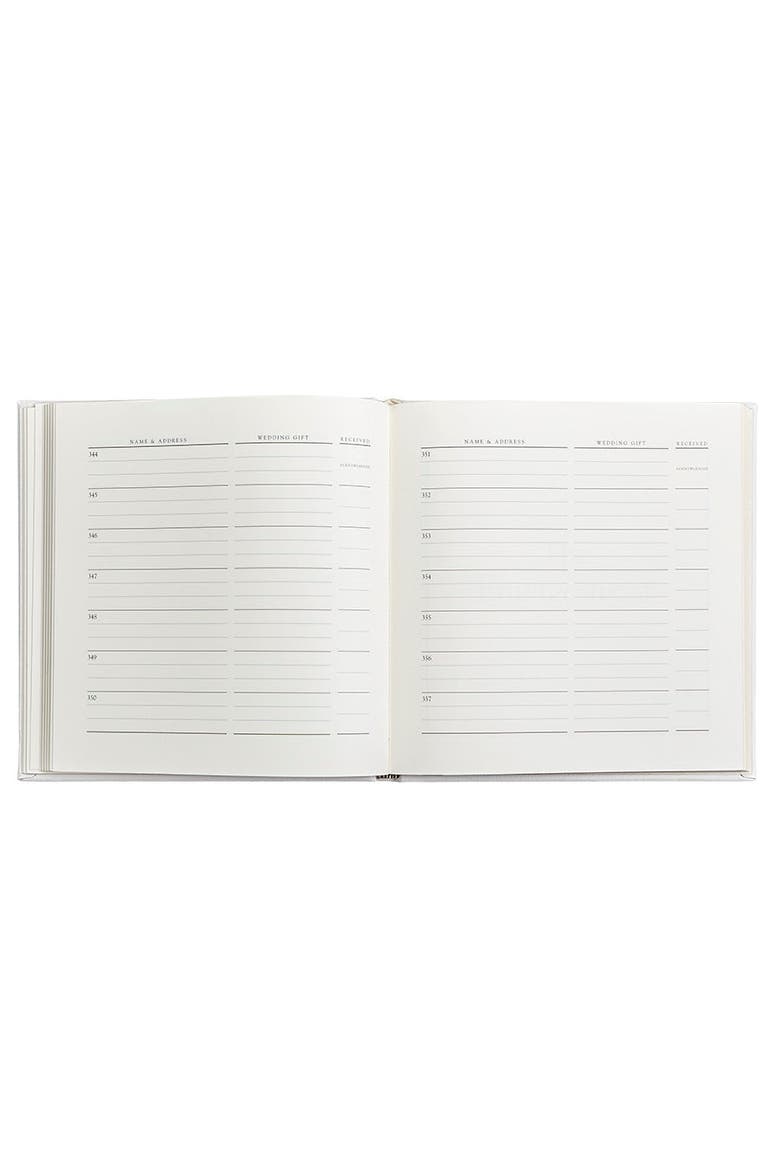 Wedding Journal, Alternate, color, WHITE