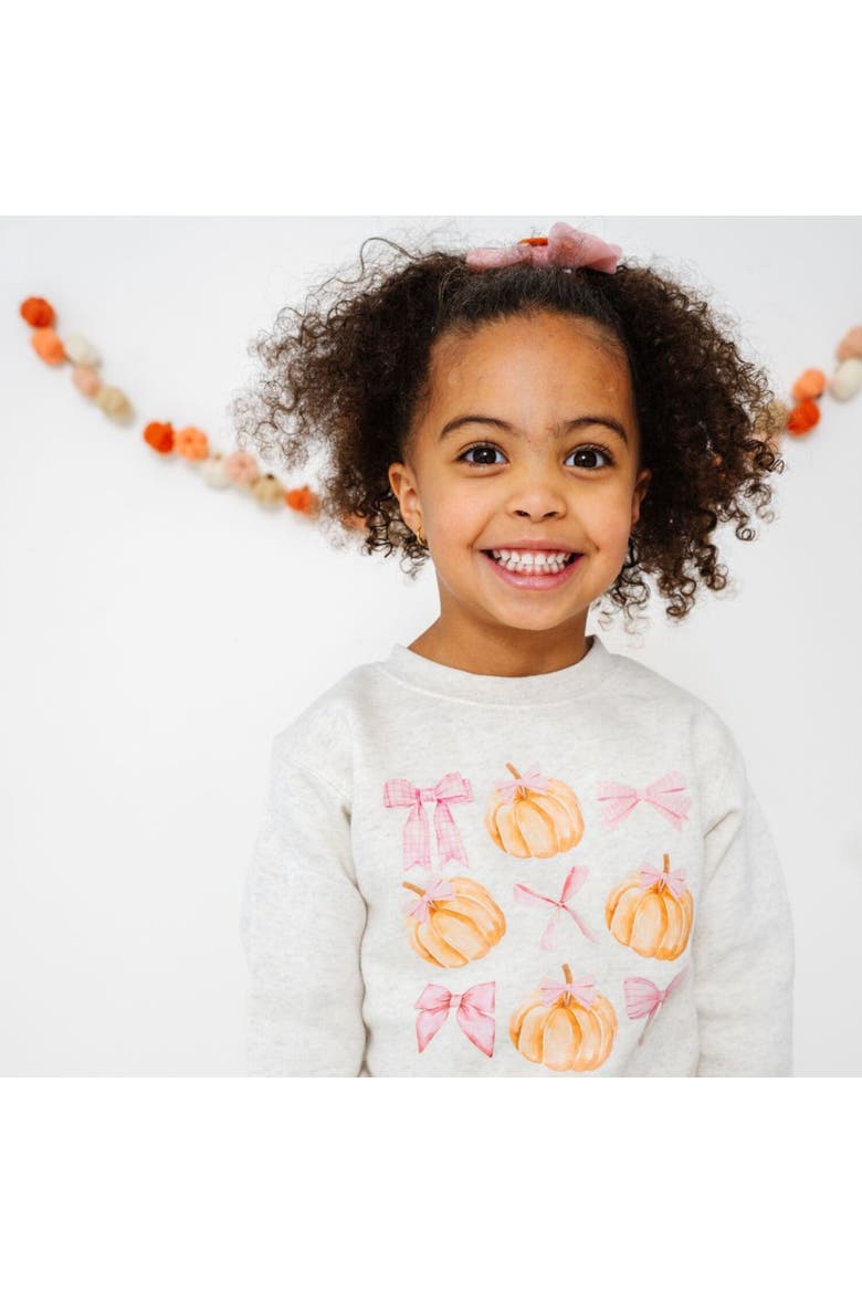 Pumpkin Sweatshirt, Alternate, color, Natural
