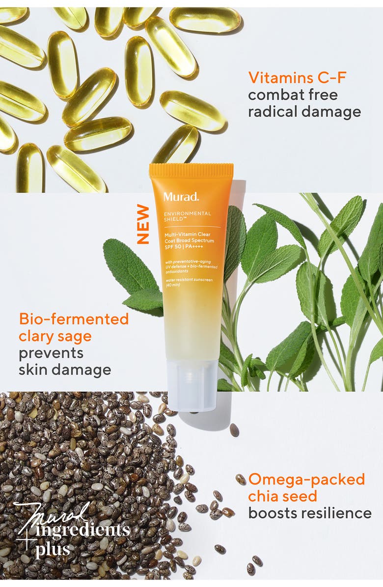 Murad<sup>®</sup> Multi-Vitamin Clear Coat SPF 50, Alternate, color, 