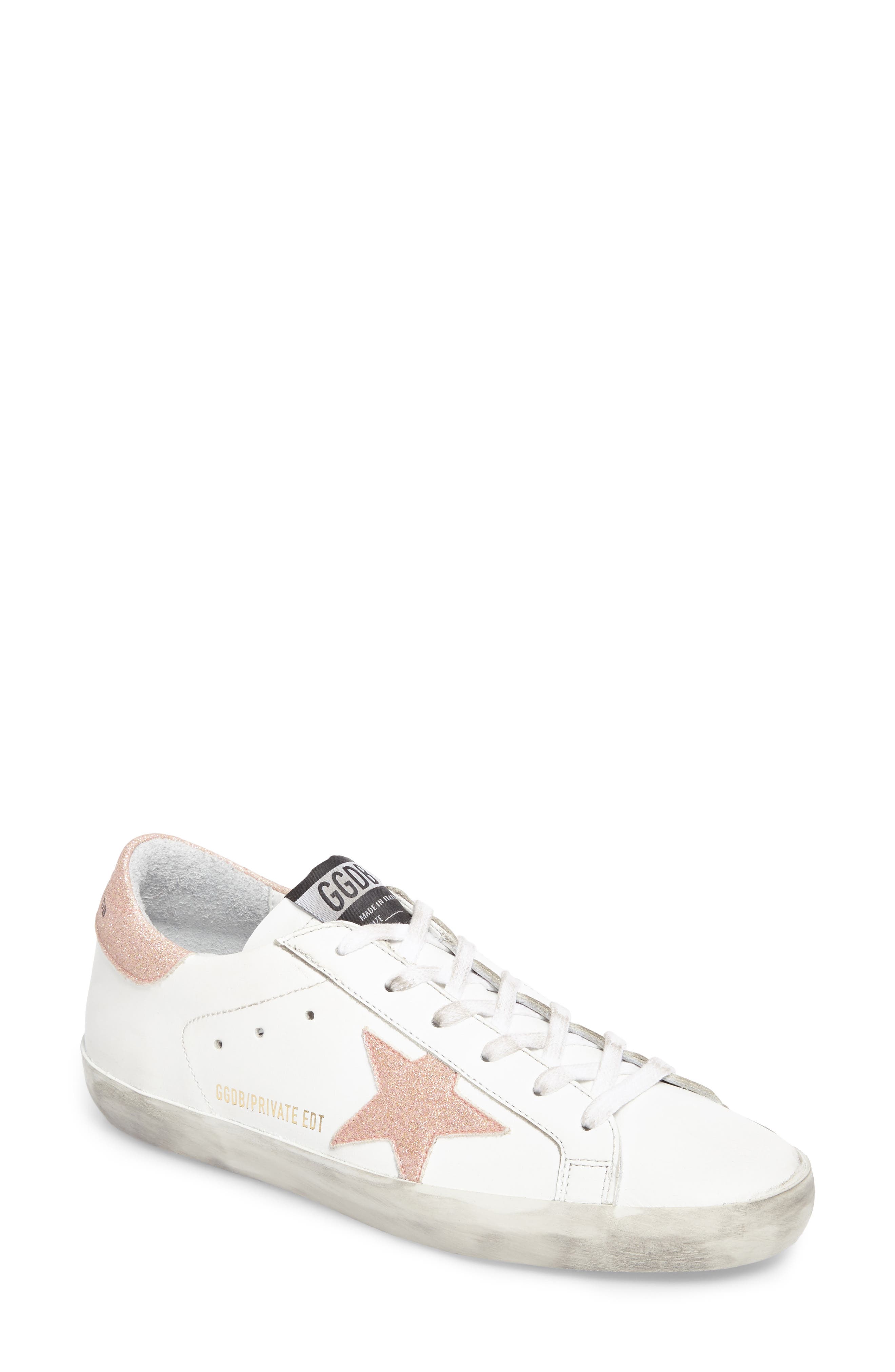 Golden Goose Superstar Low Top Sneaker, Main, color, 