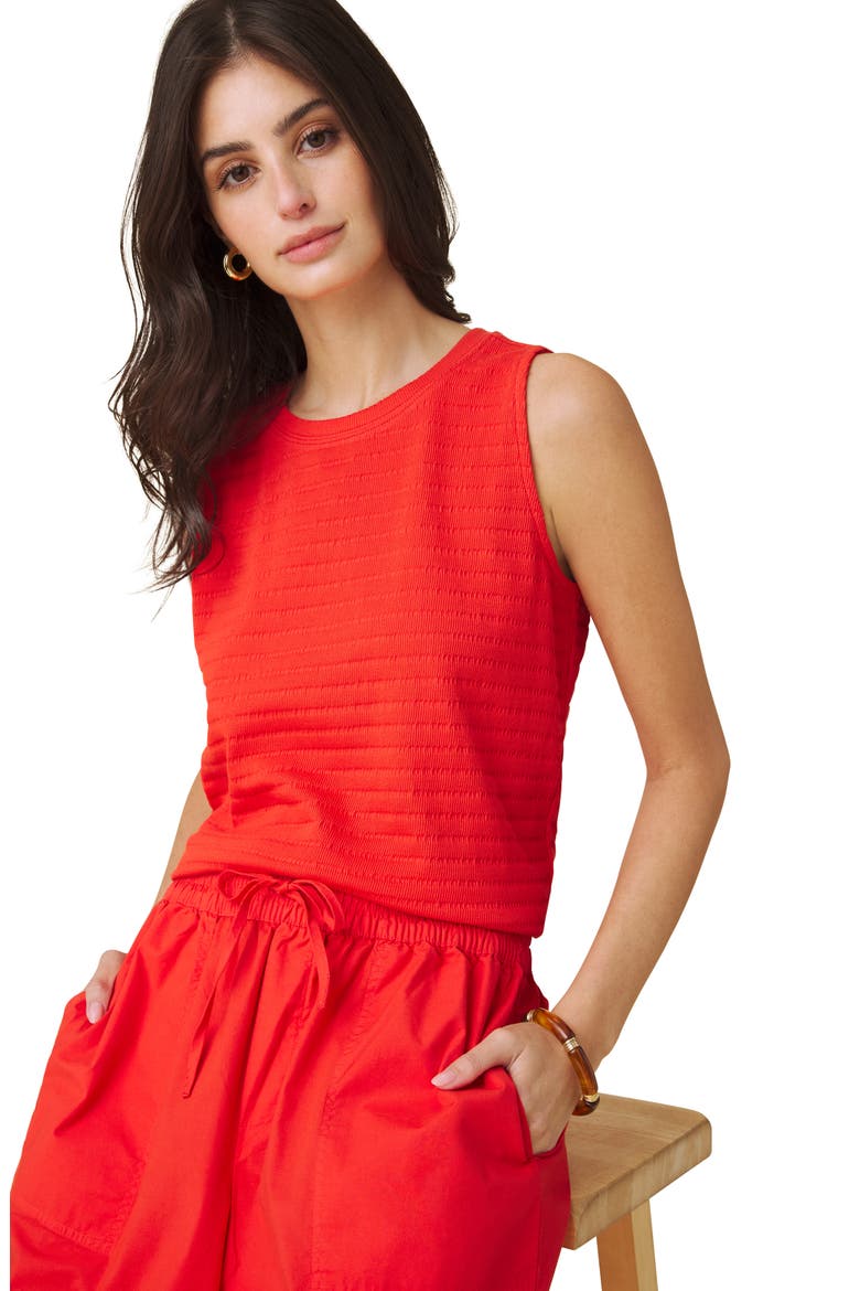 Shelly Knit Tank, Alternate, color, FIREWORK