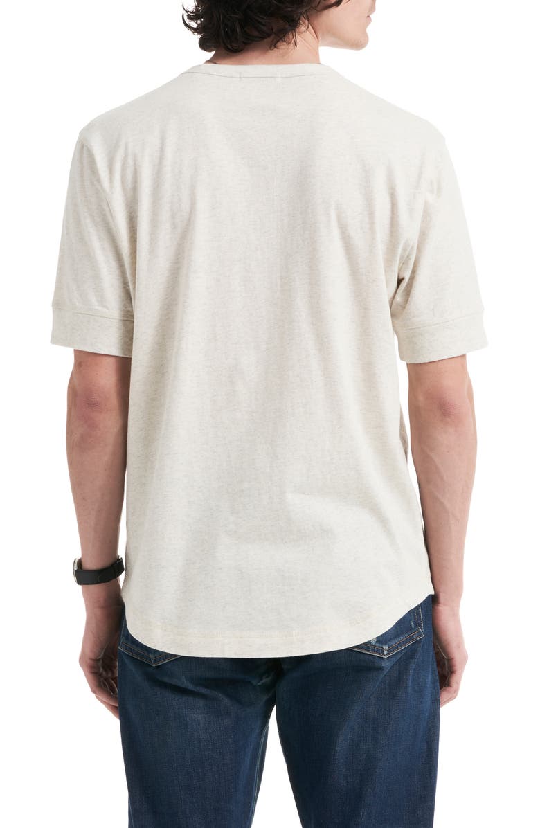 BUCK MASON Short Sleeve Curve Hem Henley, Alternate, color, 