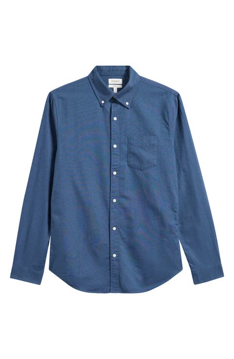Everyday Cotton Oxford Button Down Shirt