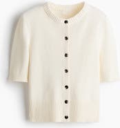 H&M Short-sleeved Cardigan