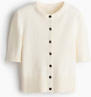 H&M Short-sleeved Cardigan