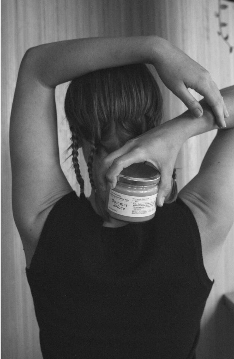 Summer Solace Tallow Masculin Féminin Regenerative Tallow Balm, Alternate, color, Dark Blue