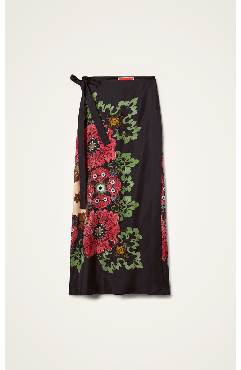 La DubleJ Sarong Skirt Placée, Alternate, color, Bounty Placée Red