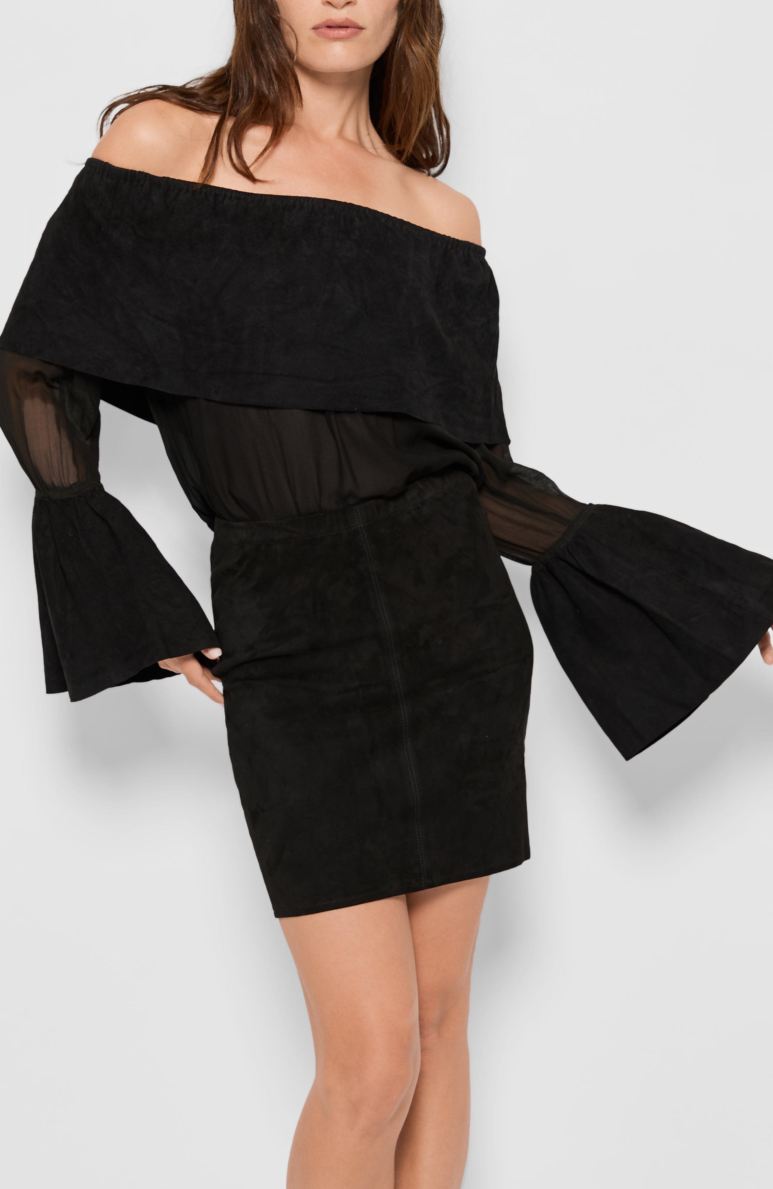 Ines Suede Top
