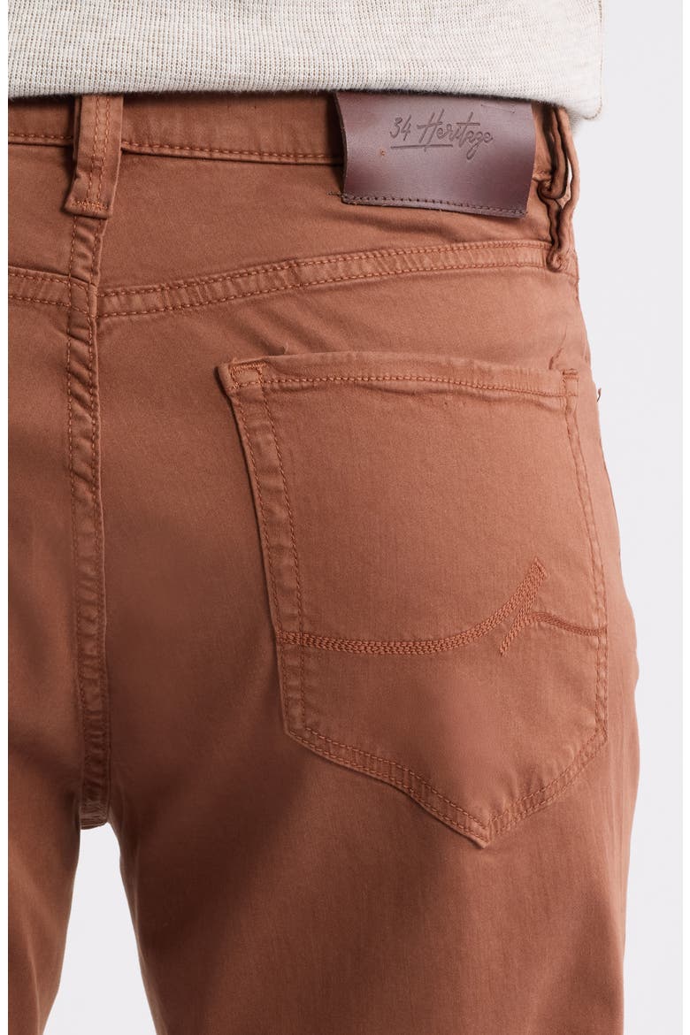 Charisma Relaxed Straight Leg Twill Pants, Alternate, color, TERRACOTTA TWILL