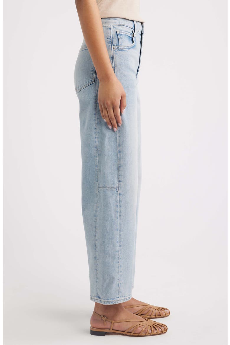 Arellia High Waist Skimmer Barrel Jeans, Alternate, color, MARVISTA
