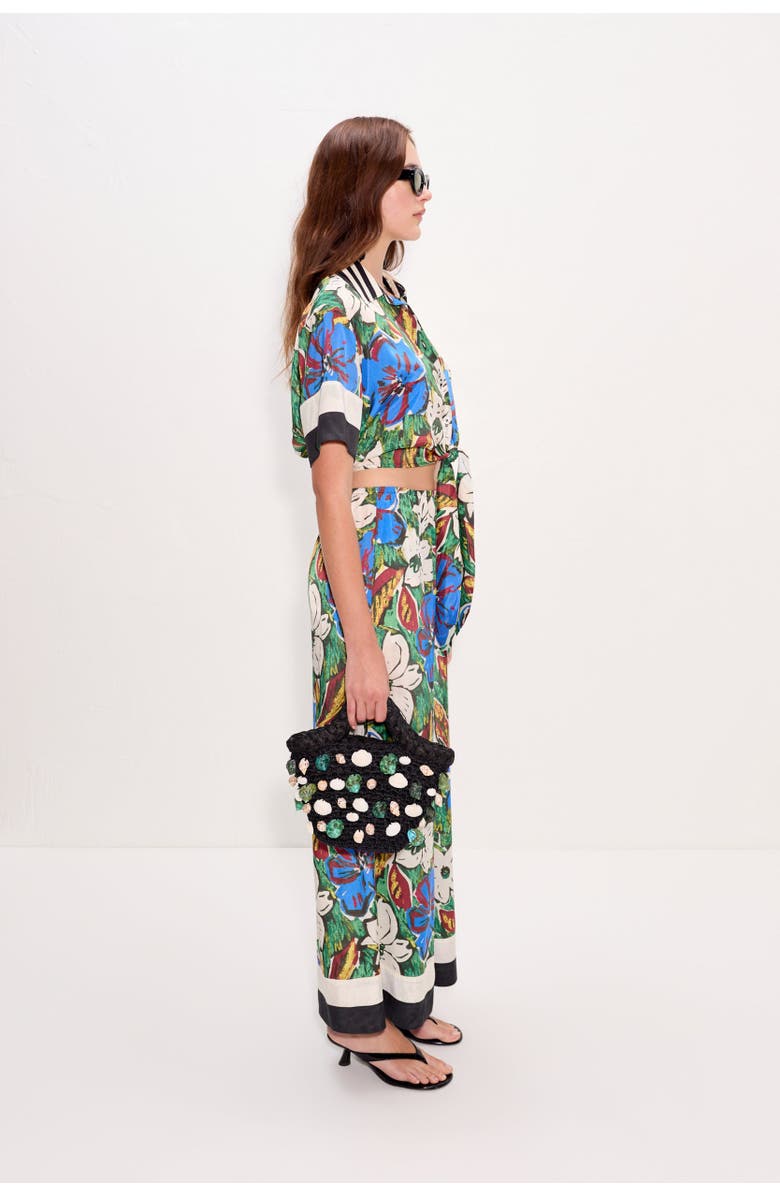SIMONMILLER Nella Wide Leg Pant, Alternate, color, Tropical Floral Print Combo