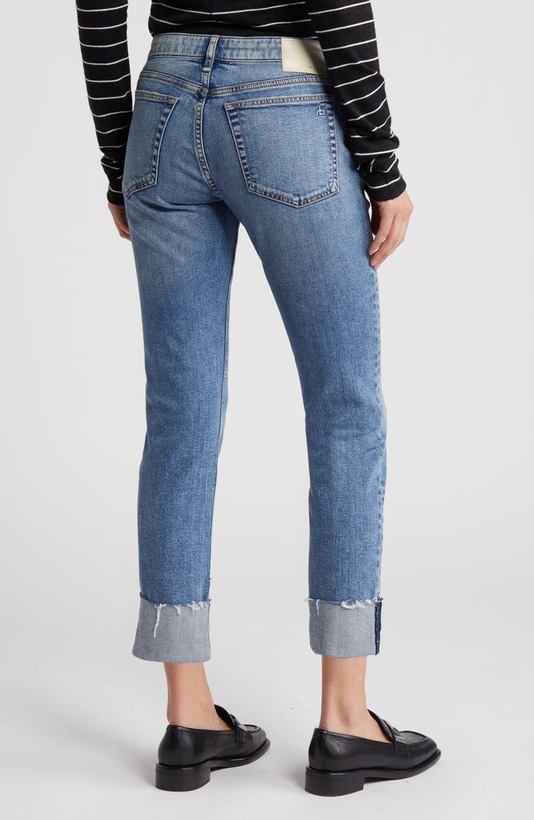 rag & bone Dre Low Rise Slim Boyfriend Jeans, Alternate, color, 