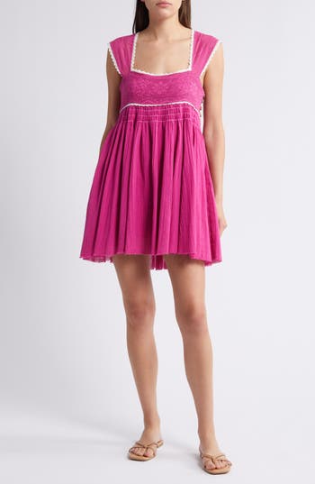 Free People Heartland Mini Dress In Island Flower