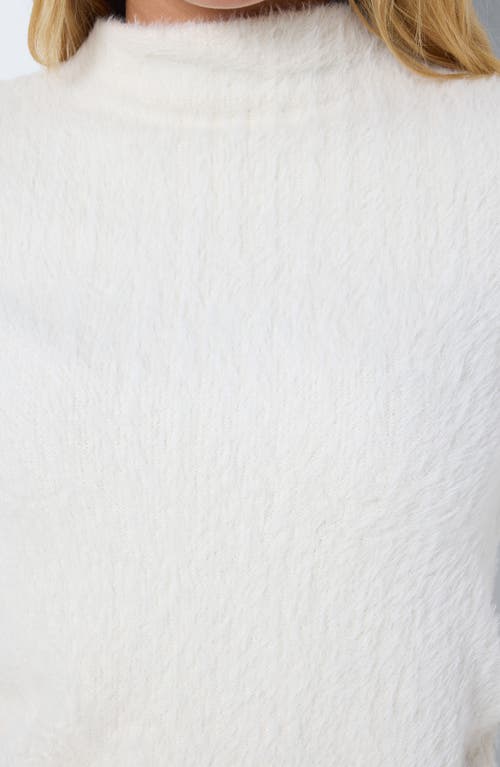 Shop Noisy May Fluffy Funnel Neck Sweater