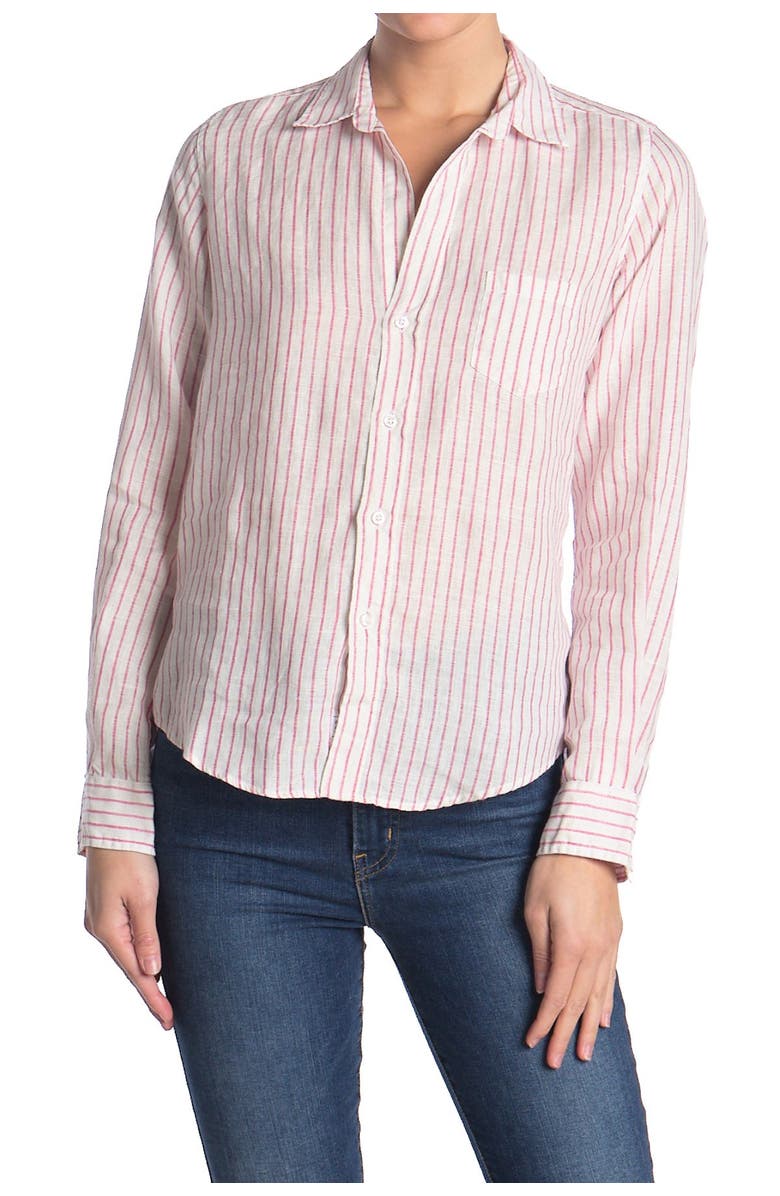 Frank & Eileen Barry Striped Classic Tailored Fit Shirt, Main, color,
