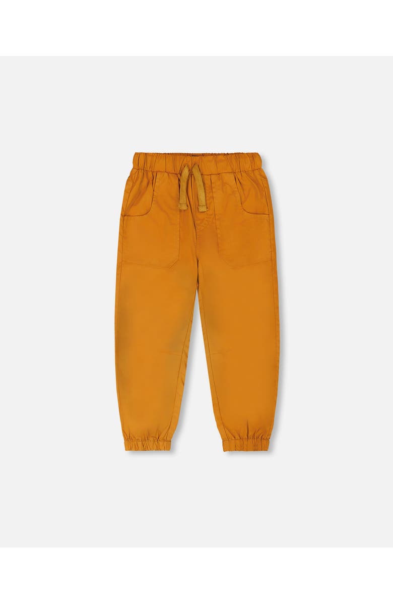 Deux par Deux Parachute Jogger with Patch Pockets, Main, color, Brown Sugar