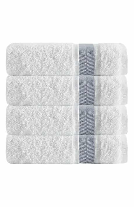 DePera Unique 4-Piece Turkish Cotton Bath Towels