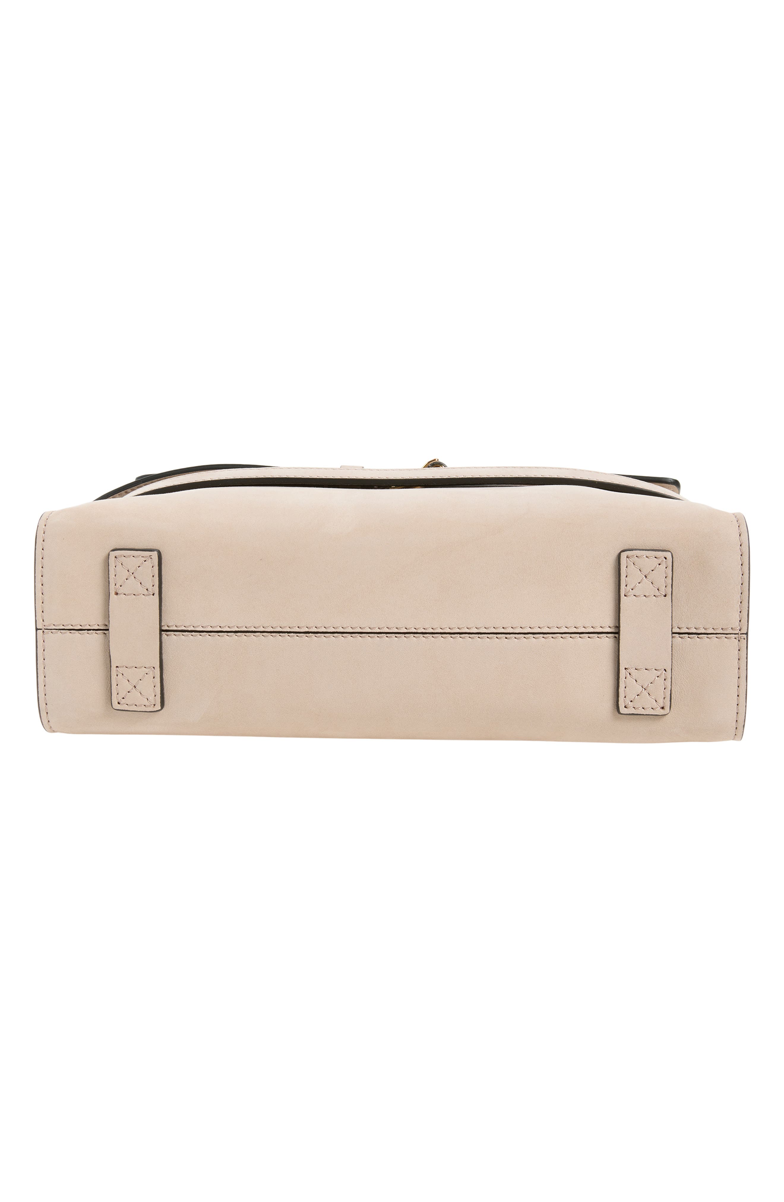 Tie Me Nubuck Leather Crossbody Bag, Alternate, color, DOVE COLOUR