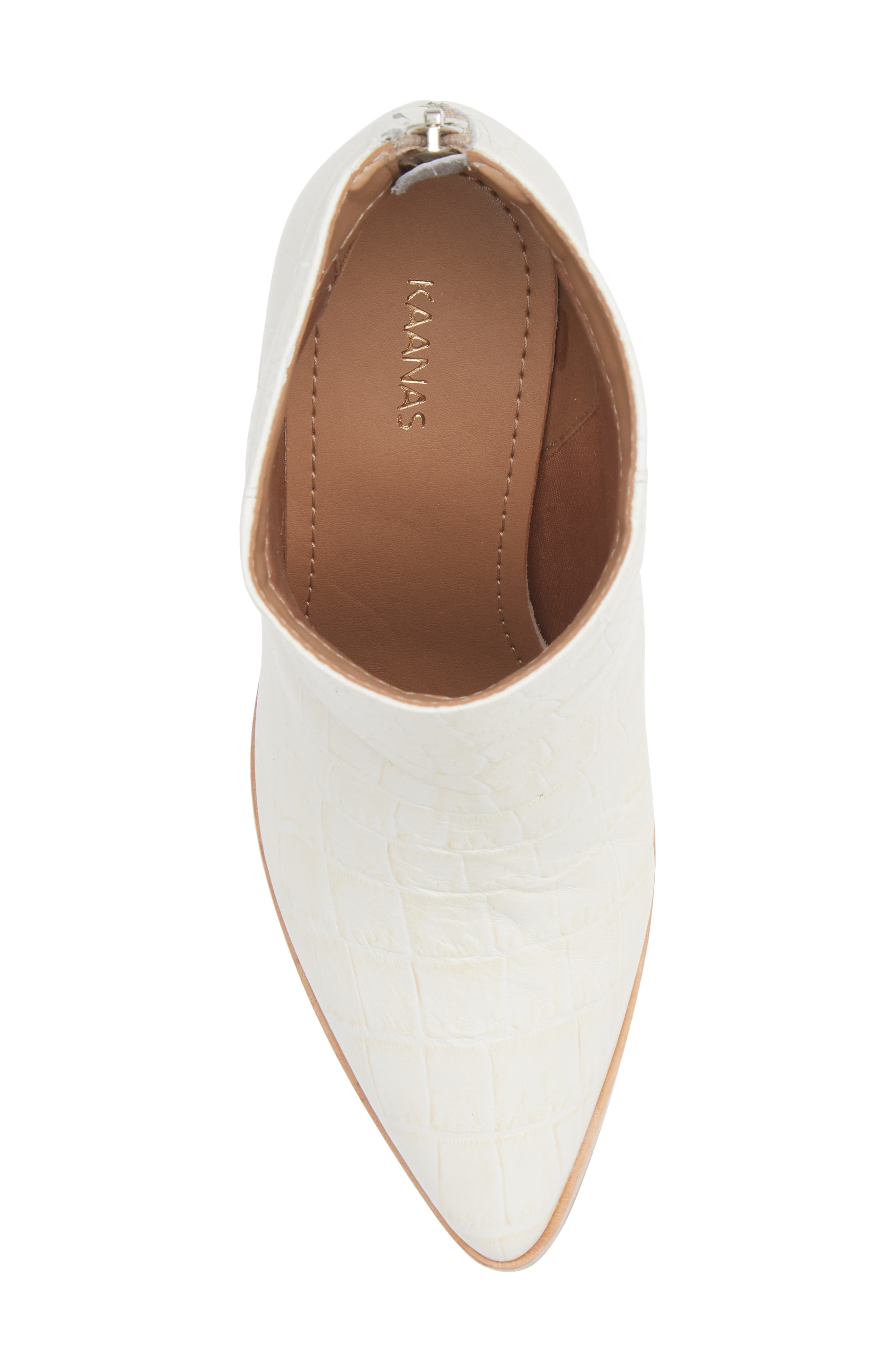 Kaanas Cologne Croc-Embossed Bootie, Alternate, color, 