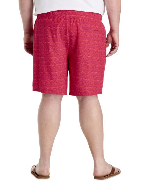Nautica Big & Tall Printed Swim Trunks