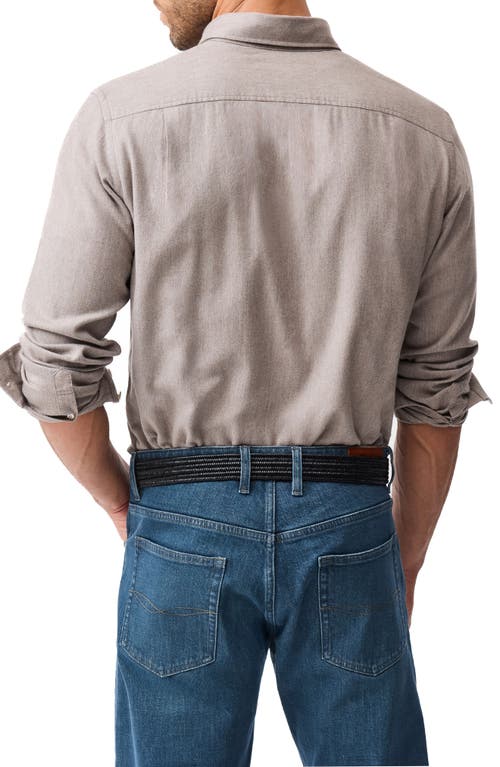 Rodd & Gunn Barrhill Sports Fit Button-down Shirt In Brown