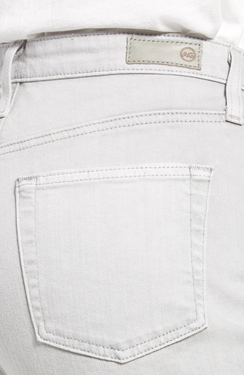 AG Alexxis High Waist Straight Leg Jeans, Alternate, color, Earth Pigment Light Sterling