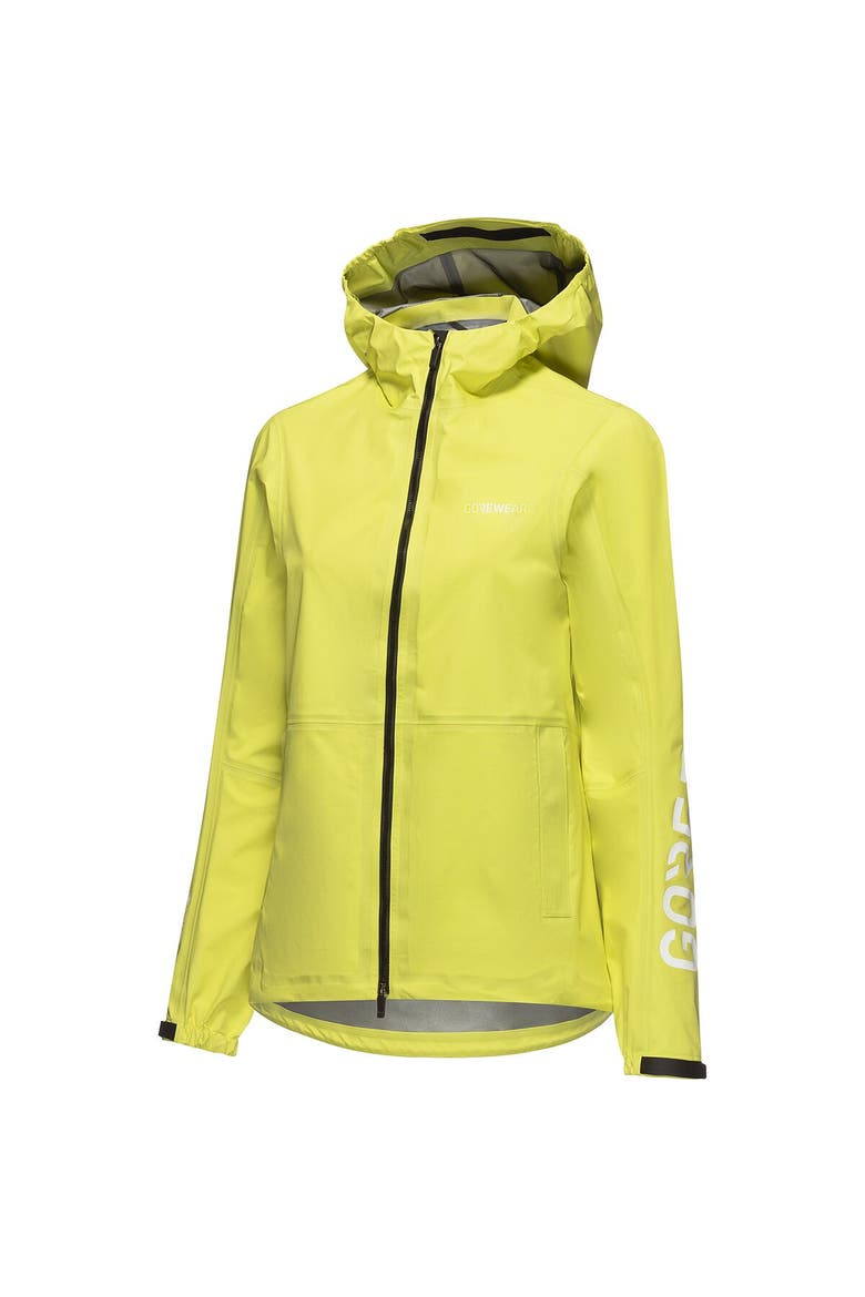 Lupra Gore-Tex Le1 Hooded Jacket - Women's, Alternate, color, Lime Yellow