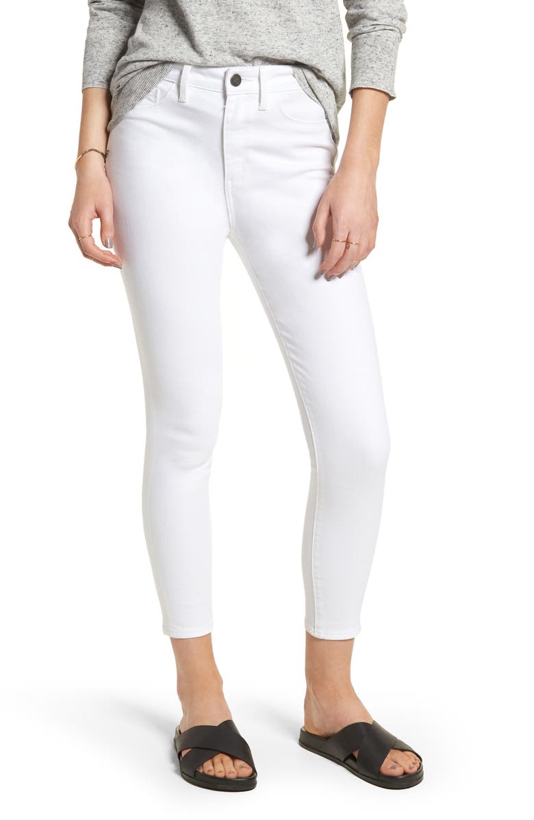 Treasure & Bond Charity High Waist Crop Skinny Jeans, Main, color, 