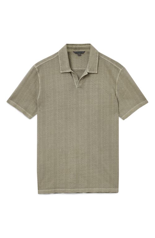 John Varvatos Zion Open Collar Polo Shirt