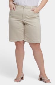 NYDJ Lilly Straight Leg Denim Shorts