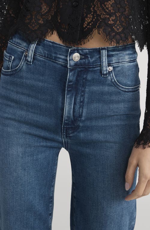 Frame Le Sleek Straight High Waist Straight Leg Jeans In Blue