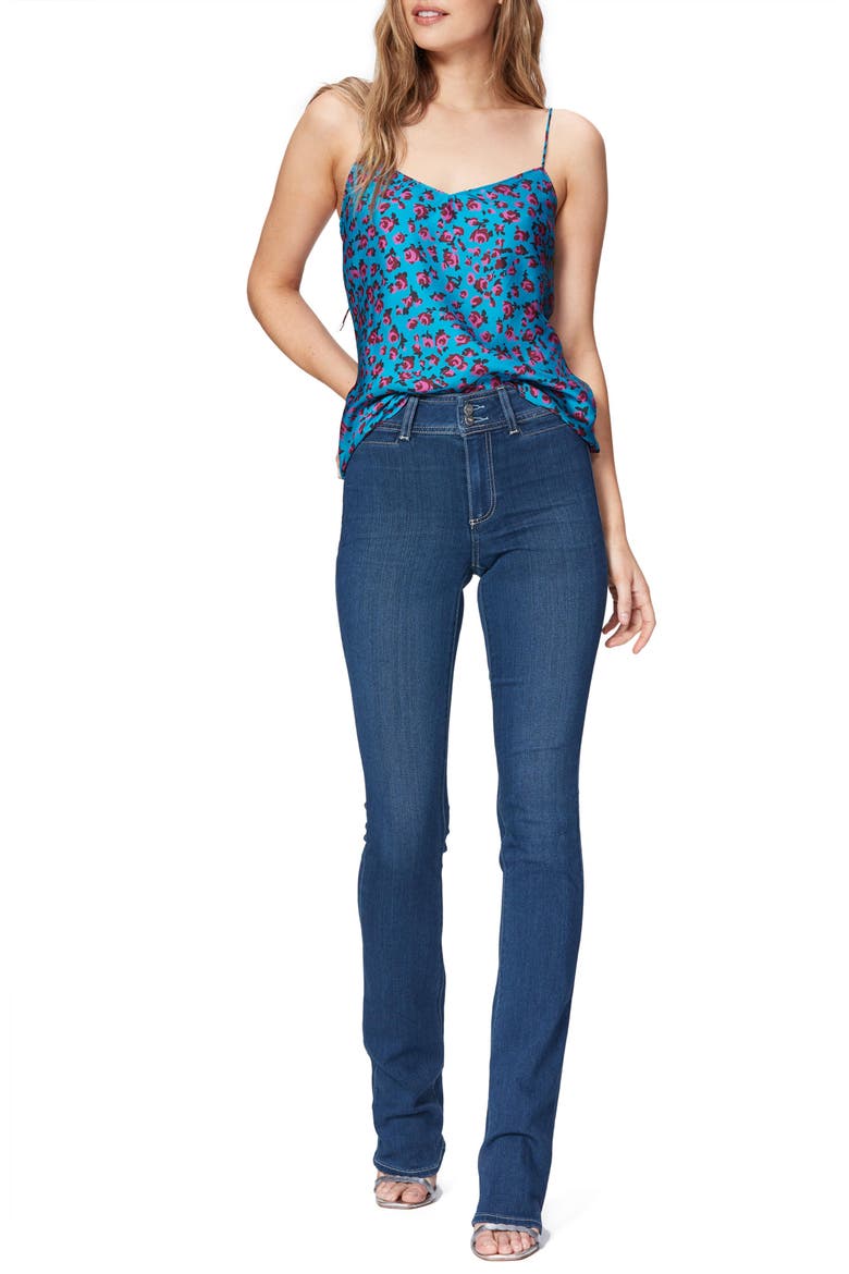 Transcend High Waist Manhattan Bootcut Jeans, Alternate, color, RONAN