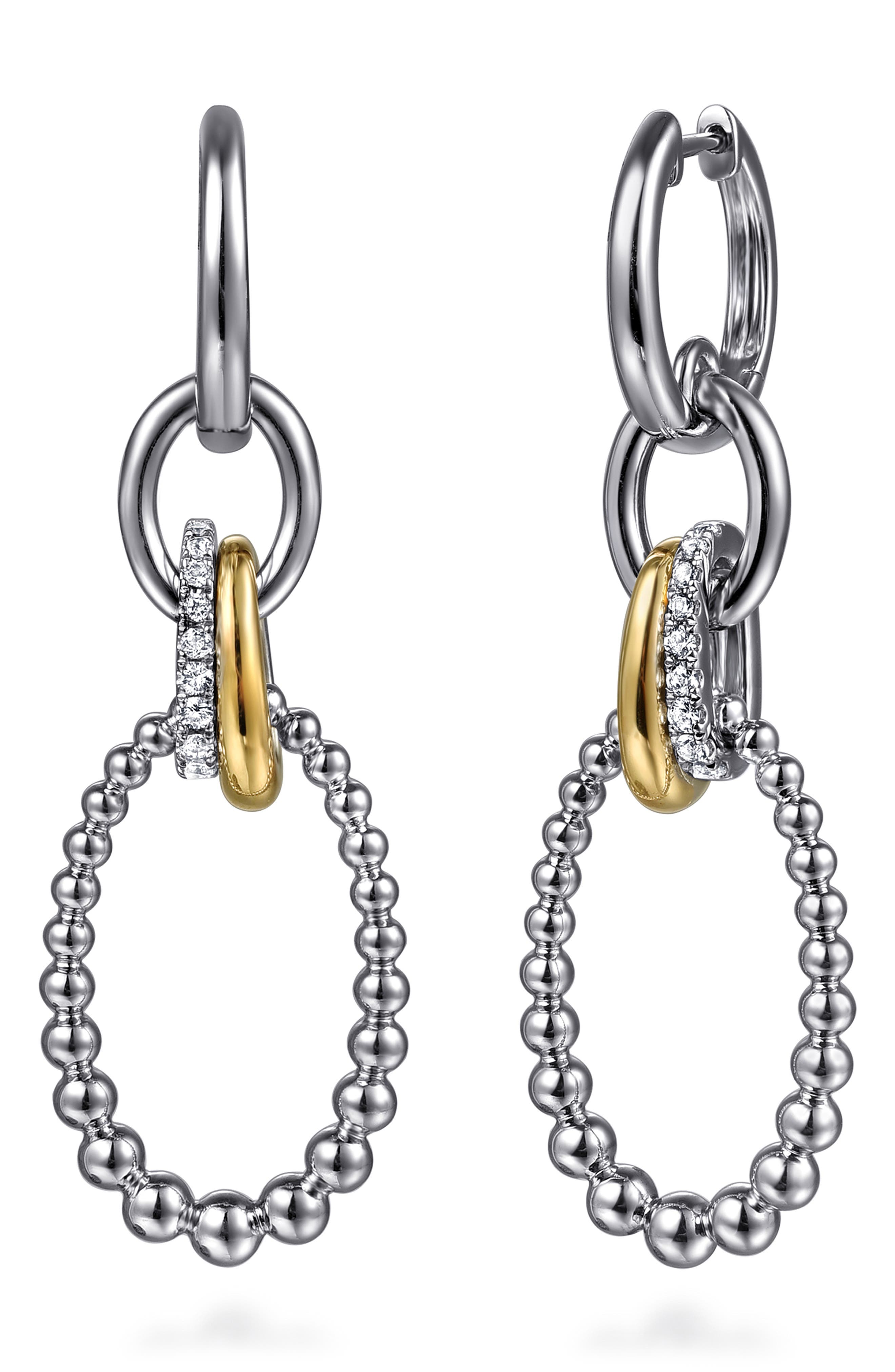 selected SILVER/ 14K YELLOW GOLD