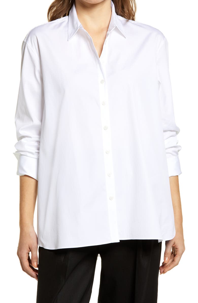 Nordstrom Everyday Poplin Shirt, Main, color,
