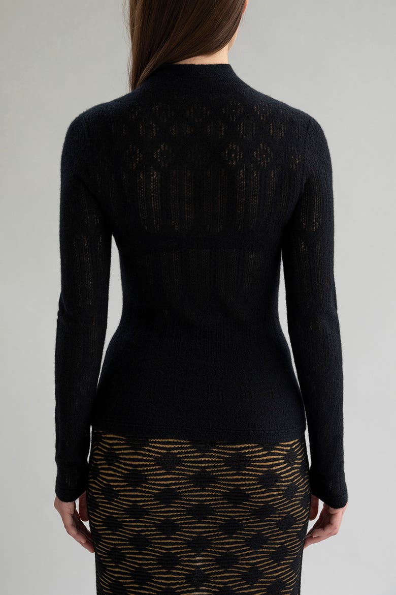 Elise Pullover, Alternate, color, BLACK