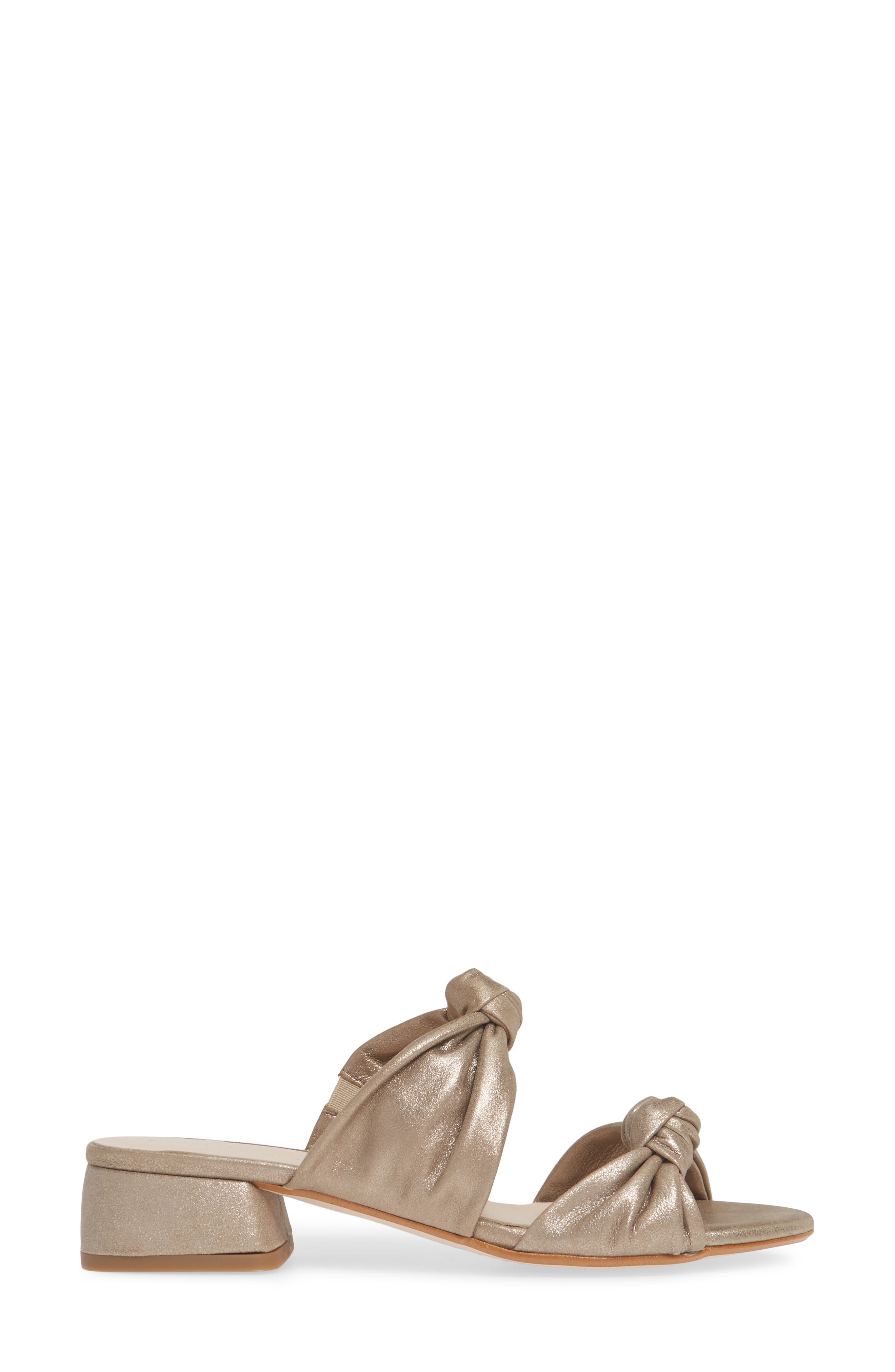 Bobbie Beaux Slide Sandal, Alternate, color, BRONZE SUEDE
